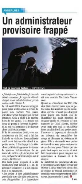 Il a frappé un chauffeur de métro ainsi que… son avocat!
