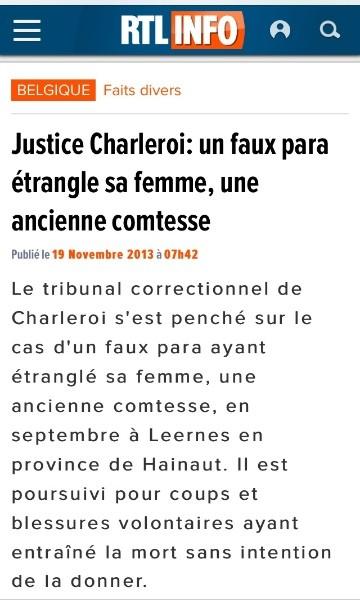 L'histoire d'un faux-para qui avait tué une ex-comtesse dans le Hainaut
