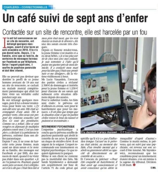 Harcelée pendant sept ans à la suite d'un café
