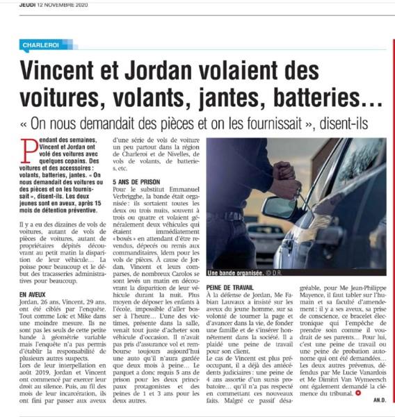 Plusieurs individus volaient des voitures et des pièces détachées 