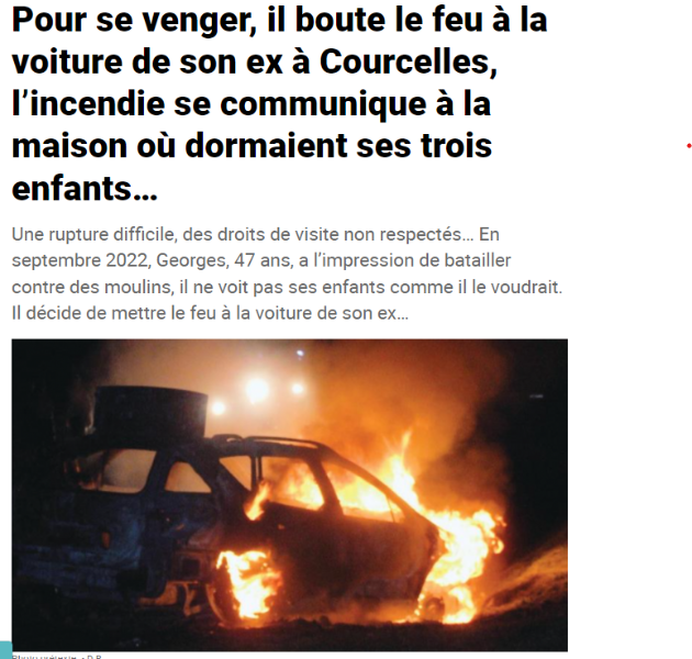 Charleroi: un incendie volontaire qui a failli coûter la vie à des enfants